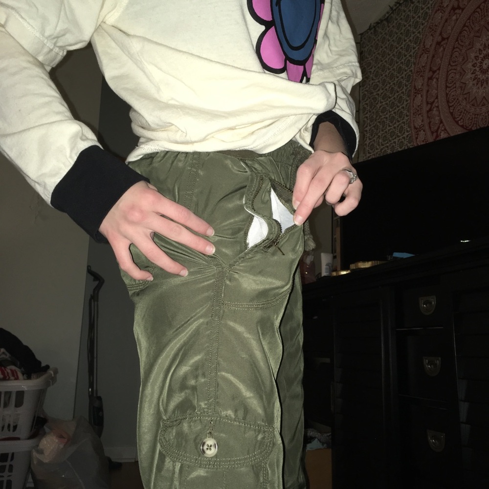 Cargo Green Pants - Picture 4 of 6